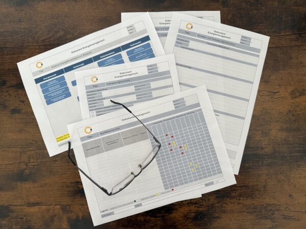 Energiemanagement Vorlagen Word, Energiemanagement ISO 50001